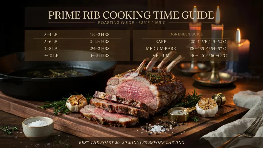 Roasting Guide (325°F / 163°C)