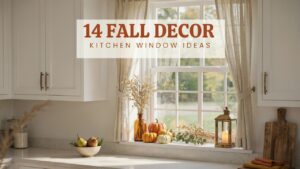 14 Fall Decor Kitchen Window Ideas to Make Your Home Feel Cozy