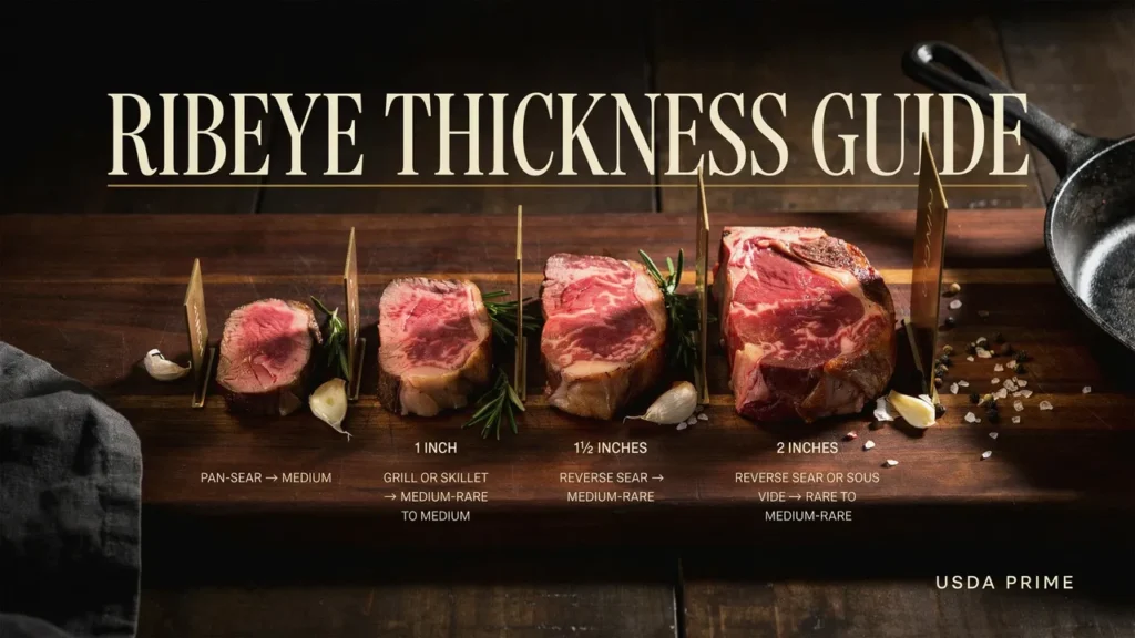 Ribeye Thickness Guide