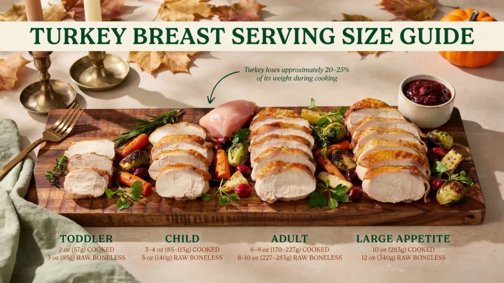 Turkey Breast Serving Size Guide