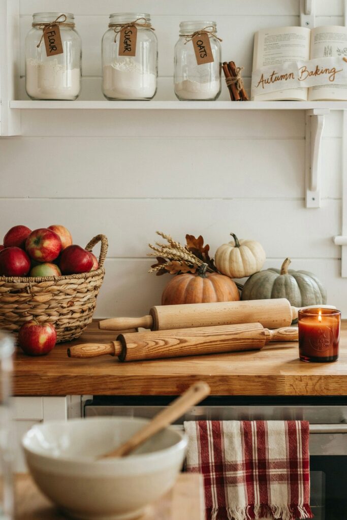 Cozy Fall Baking Corner