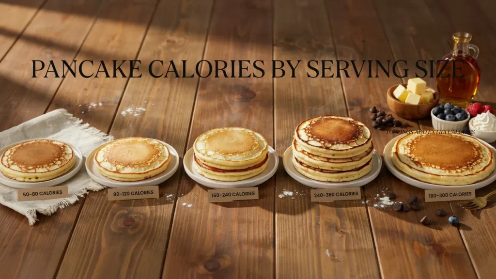 Pancake Calories by Serving Size