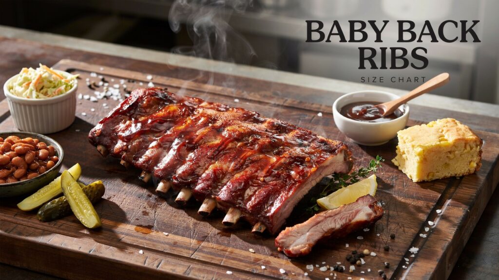 Baby Back Ribs Size Chart: Rack Weight & Serving Sizes