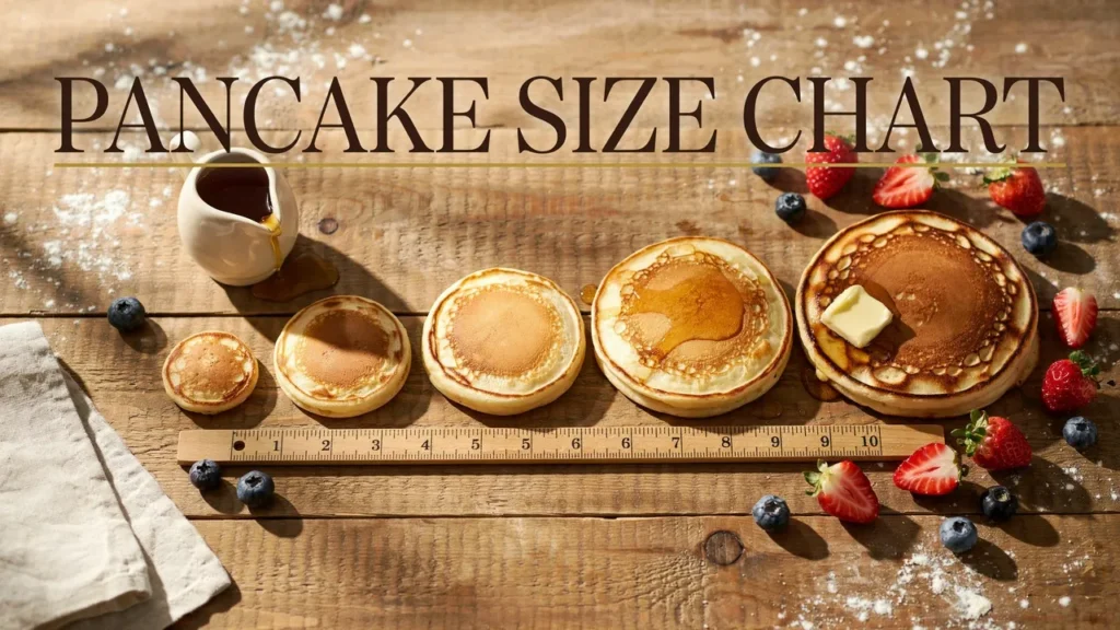 Pancake Size Chart