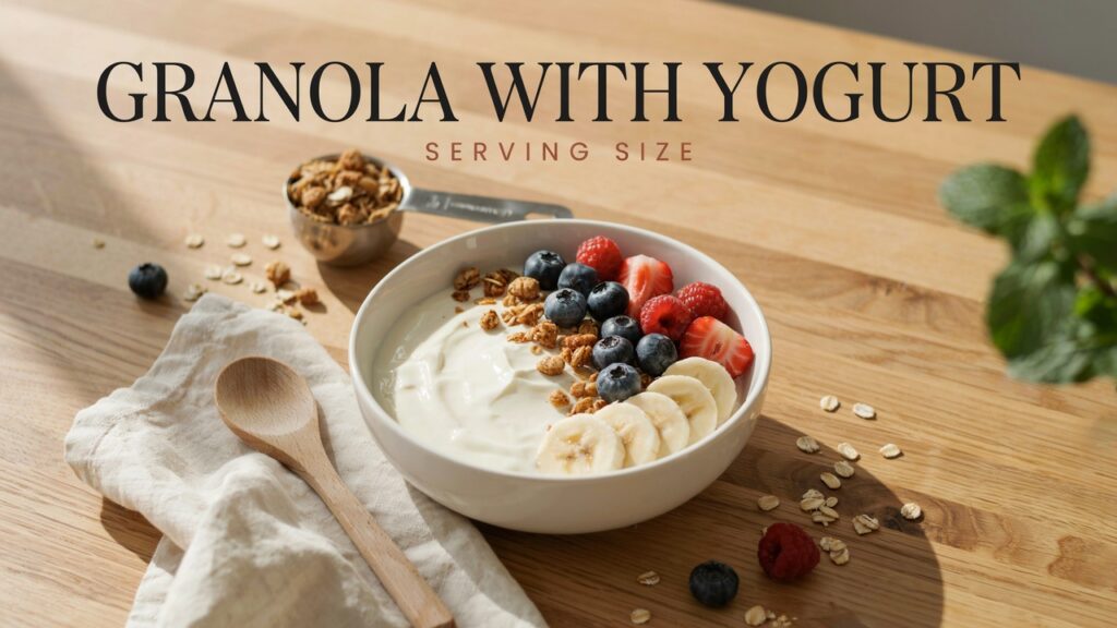 Granola With Yogurt Serving Size