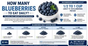 How Many Blueberries to Eat Daily? Serving Size, Benefits & Nutrition Guide
