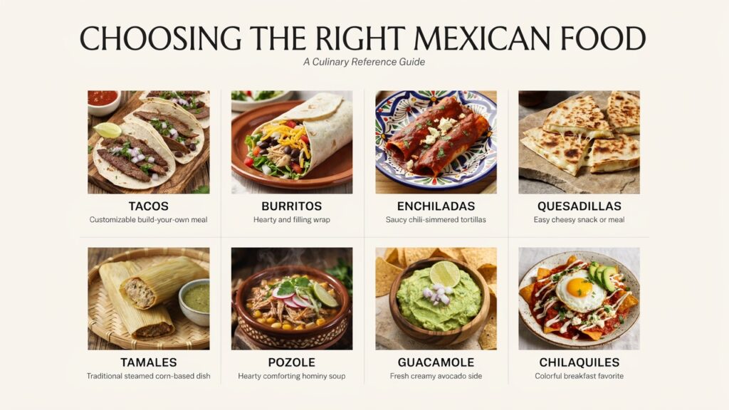 Choosing The Right Mexican Food