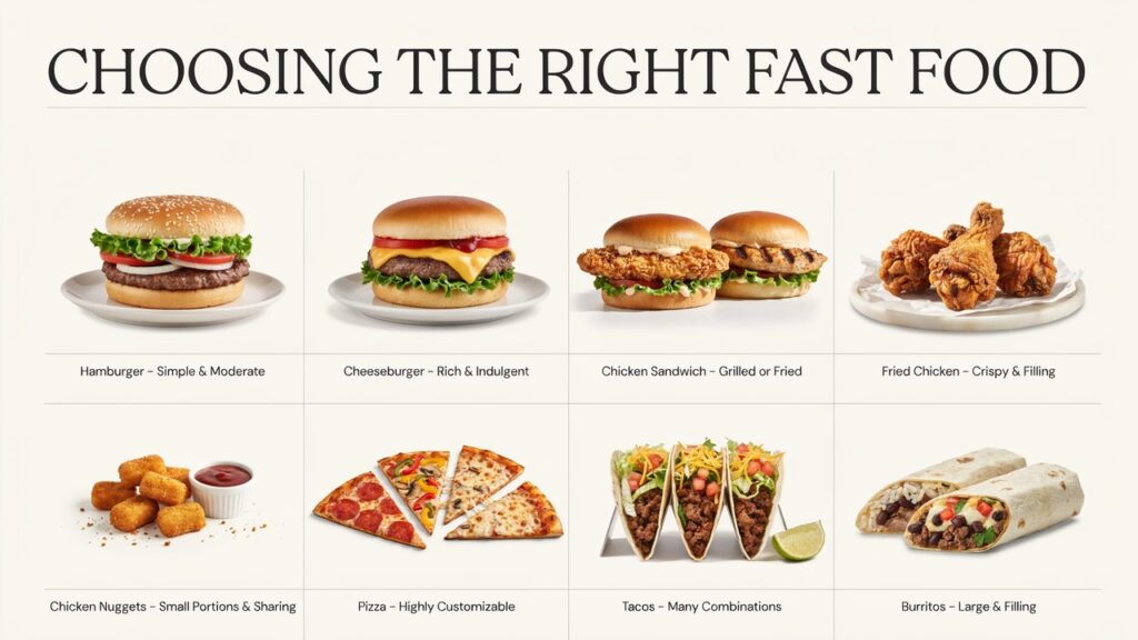 Choosing The Right Fast Food