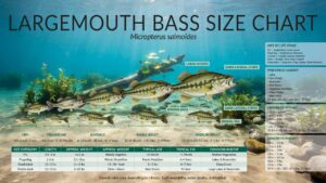 Largemouth Bass Chart: Size, Weight, Diet & Habitat Guide