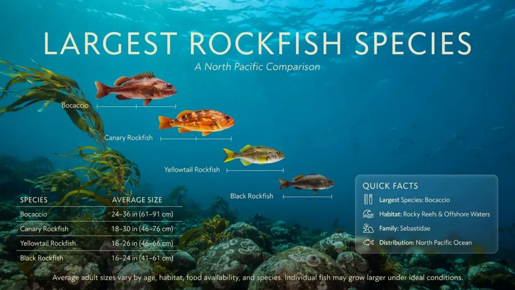 Largest Rockfish Species