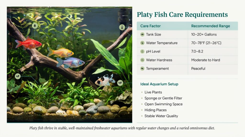Platy Fish Care Requirements