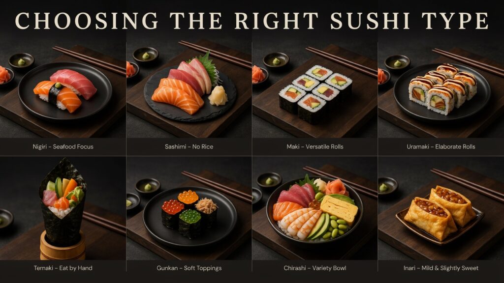 Choosing The Right Sushi Type