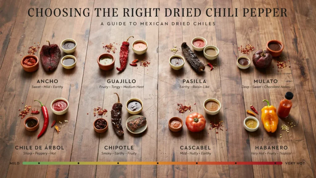 Choosing The Right Dried Chili Pepper