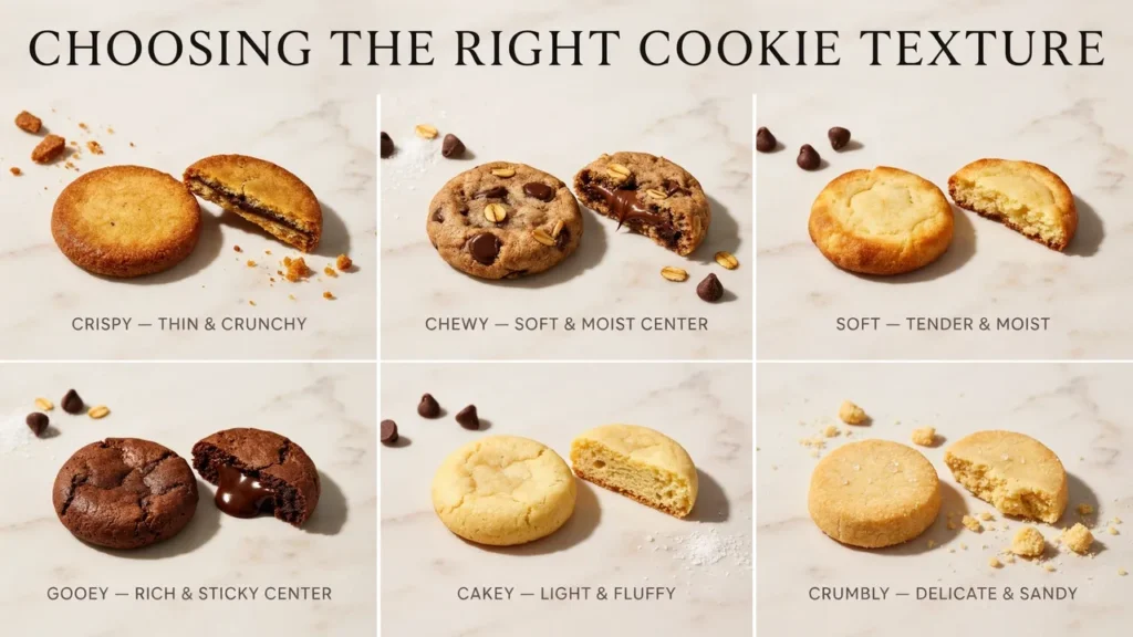 Choosing The Right Cookie Texture