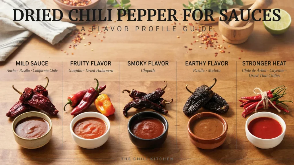 Dried Chili Pepper For Sauces