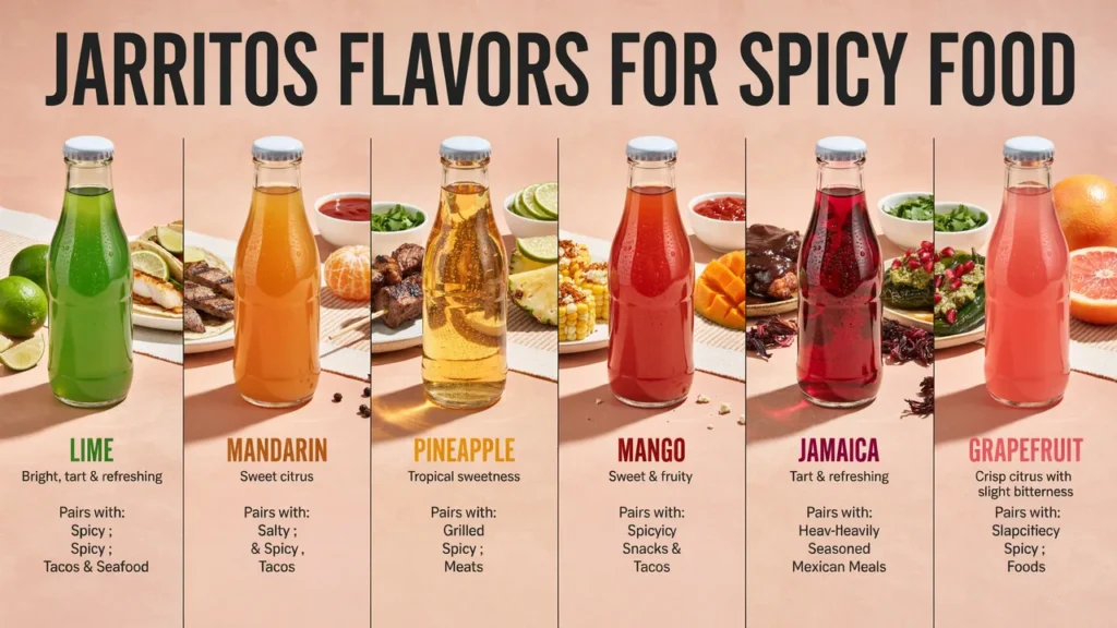 Jarritos Flavors For Spicy Food