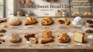 Mexican Sweet Bread Chart: Pan Dulce Types & Serving Ideas