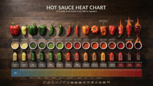 Hot Sauce Heat Chart: Scoville Levels, Pepper Types & Heat Guide