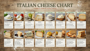 Italian Cheese Chart: Types, Flavors, Textures, Uses & Pairings