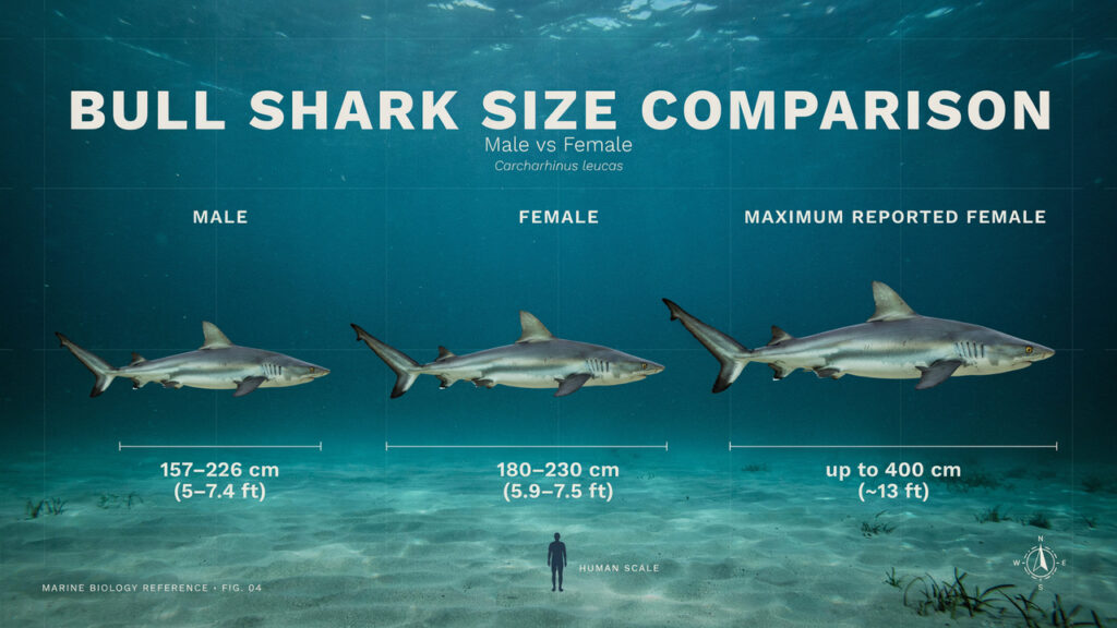 Bull Shark Size Comparison: Male Vs Female
