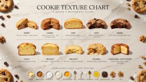 Cookie Texture Chart: Types, Ingredients & Baking Results