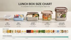 Lunch Box Size Chart