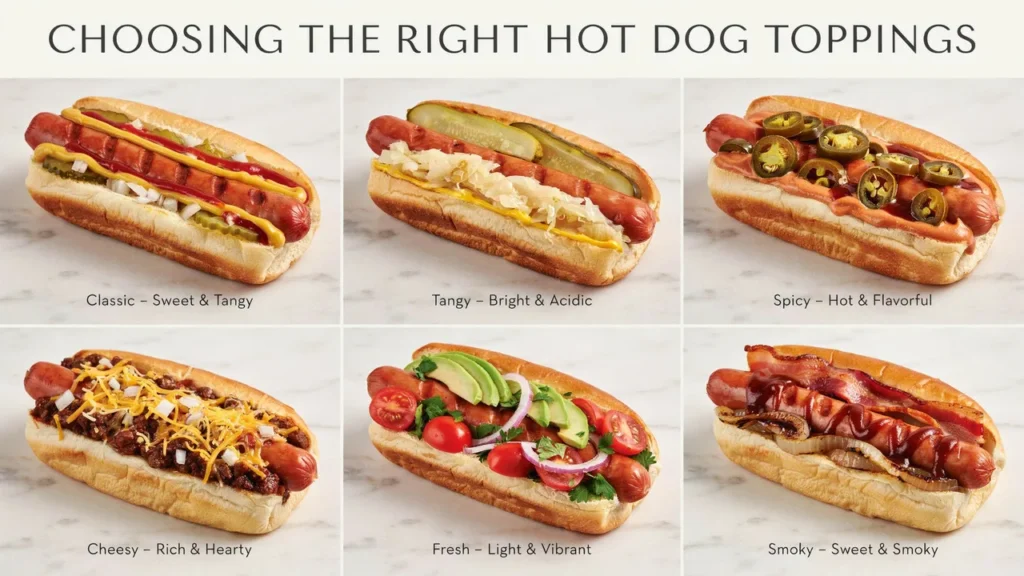 Choosing The Right Hot Dog Toppings