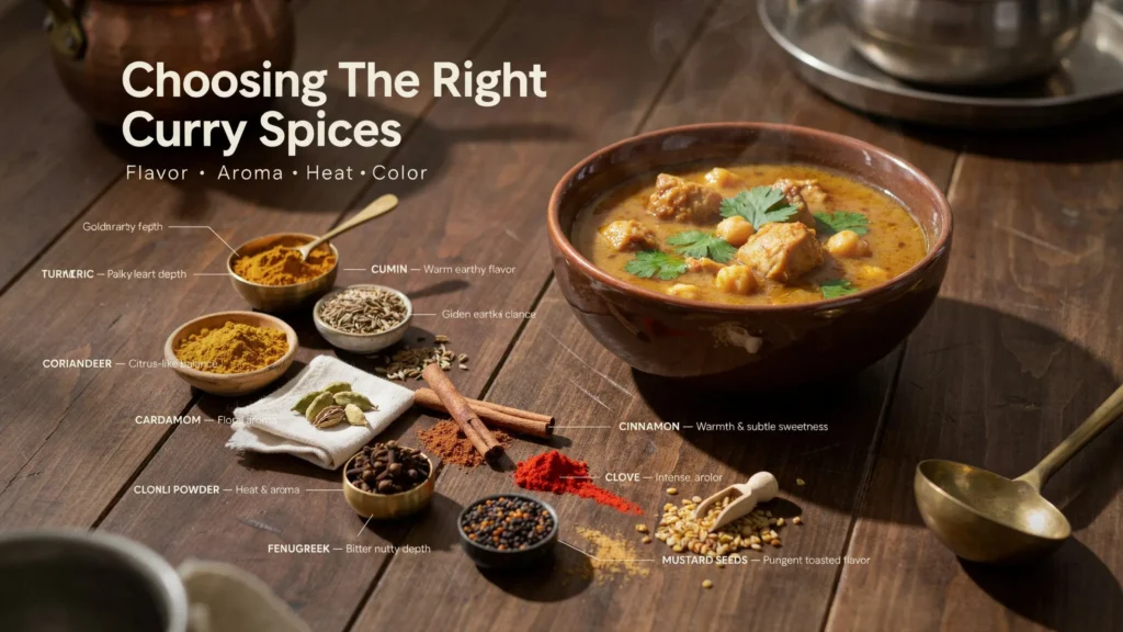 Choosing The Right Curry Spices