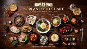 Korean Food Chart: Dishes, Ingredients, Flavors & Serving Sizes