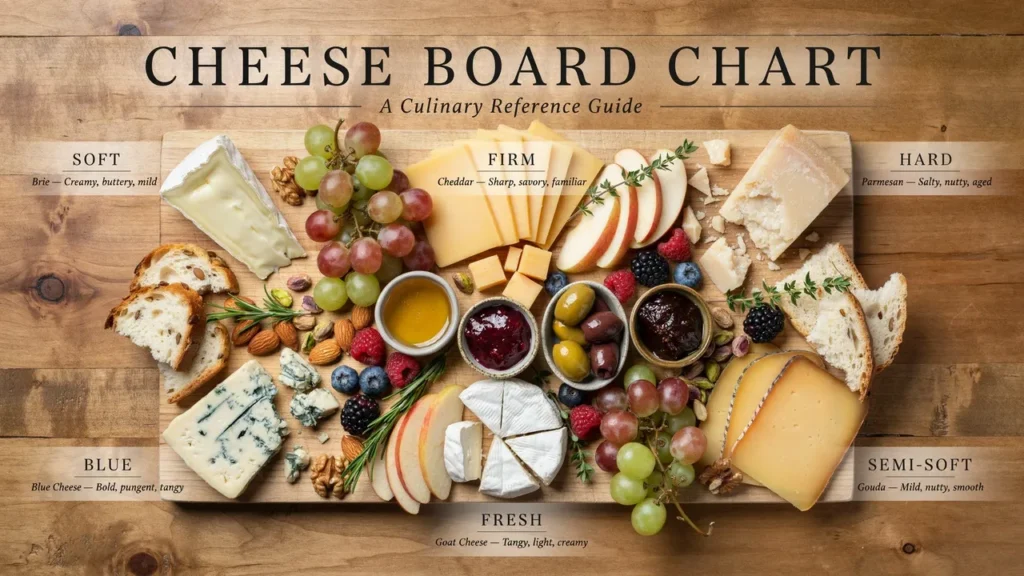 Cheese Board Chart