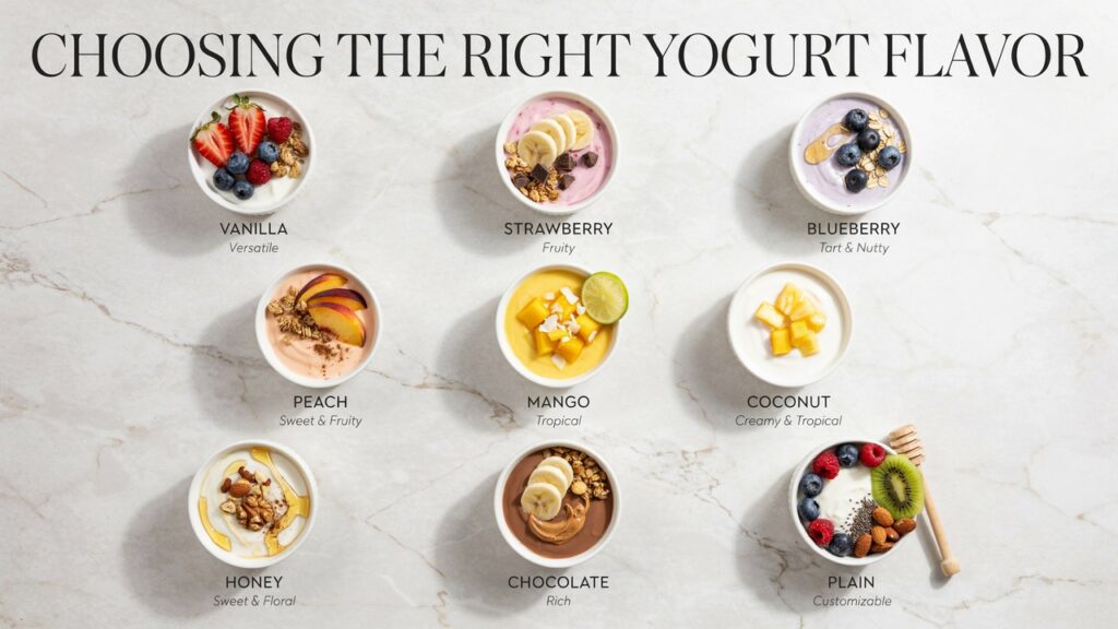 Choosing The Right Yogurt Flavor