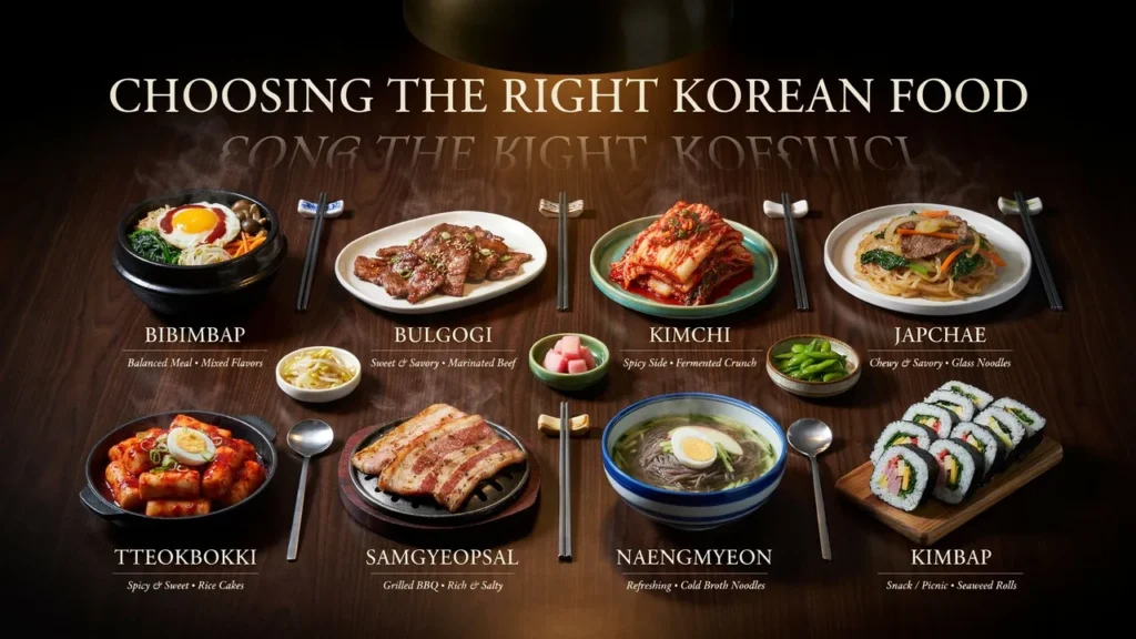 Choosing The Right Korean Food