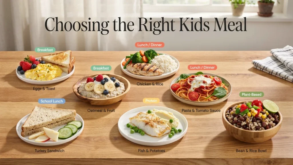 Choosing The Right Kids Meal