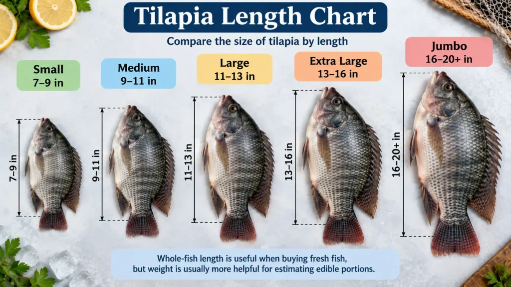 Tilapia Length Chart