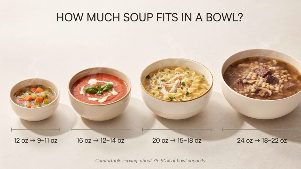 How Much Soup Fits in a Bowl?