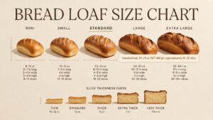 Bread Loaf Size Chart: Weight, Slices & Serving Guide