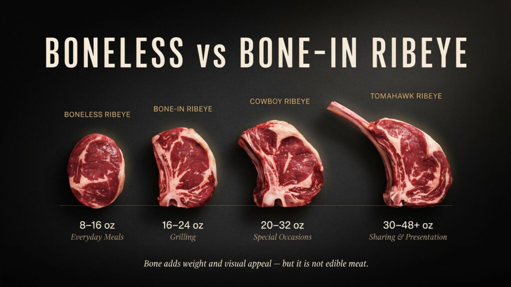Boneless vs Bone-In Ribeye