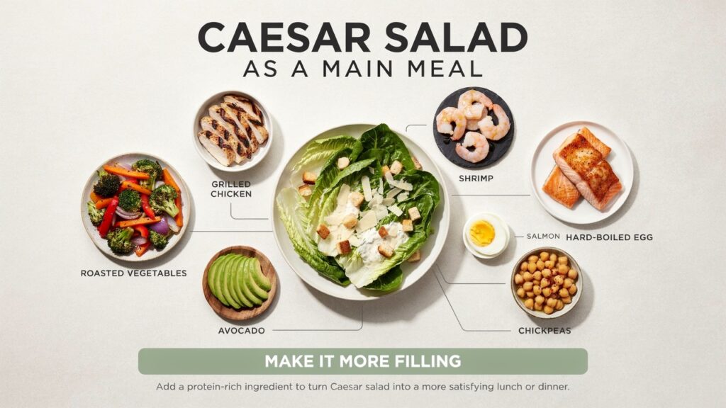 Caesar Salad as a Main Meal