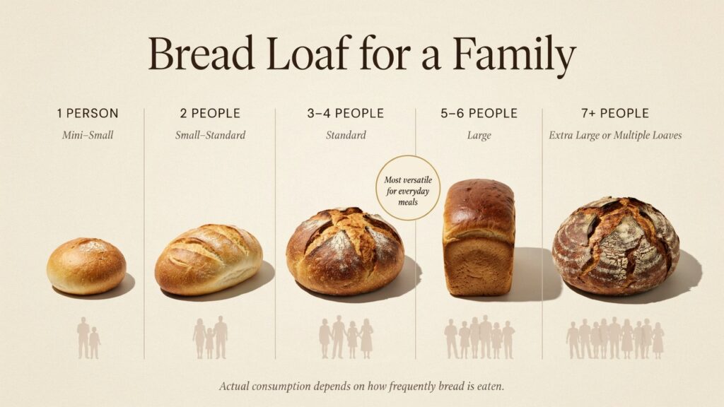Bread Loaf for a Family