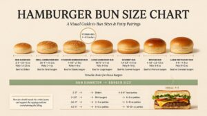 Hamburger Bun Size Chart